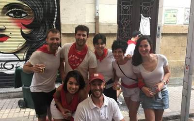 "Turisten erara barik, San Ferminak iruindarren erara gozatzea gustatzen zait"