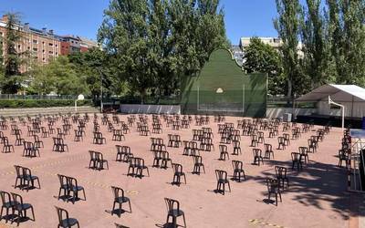 Korterraza iritsi da Iparraldeko parkera
