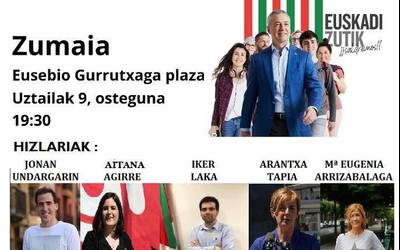 Zumaiarrak eta emakumeak berriro ere Euskadi zutik jartzeko prest