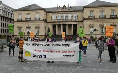 Aldundira eraman dute Aiaraldean intentsitate handiko bizitoki bat jartzearen aldeko aldarria