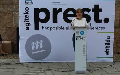 Gobernatzeko "prest" agertu da EH Bildu Azkoitian