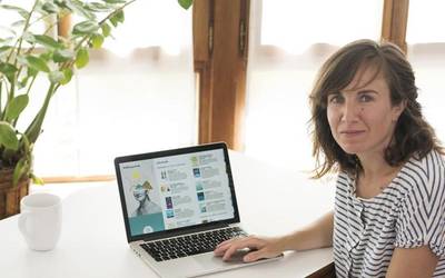 Nagore Igarzaren lana, 'Biblioporrak'-en azal