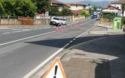Kamioi astunei BI336 errepidetik pasatzea eragozteko kontrolak egingo ditu Abadiñoko udaltzaingoak