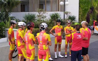 Igor Arrieta, Espainiako selekzioarekin kontzentratuta