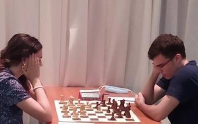 Haizea Tornay arrasatearrak ezin hobeto ekin dio Giorgi Tringov nazioarteko xake txapelketari