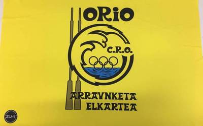Salgai daude Orio Arraunketa Elkarteko bandera berriak