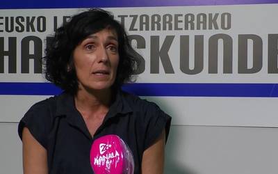 Olatz Peon: “Estadistikek tendentziak markatzen dituzte eta tendentzia hori konfirmatu da”