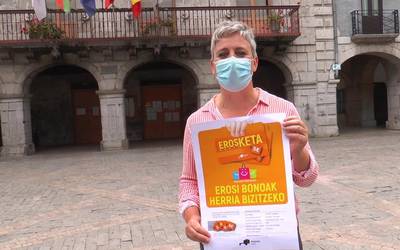 Alegiako merkataritza sustatu eta herritarrek herrian kontsumitzeko, erosketa bonoak jarri dituzte martxan