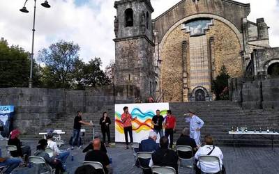 [ARGAZKI GALERIA]: Urmuga egitasmoaren baitan dastatze artistikoa Urkiolan