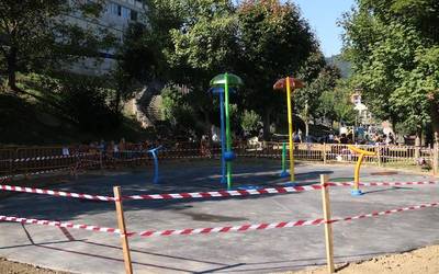 Aurtengo udan Aramaioko ur parkea itxita egongo da