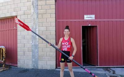 Leire Ibar: "Taldean lehiatzeak eta gure artean halako giro ona izateak indar izugarria ematen du"