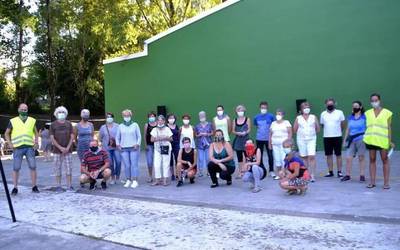 Jaiki Hadi taldearekin muxikoak izan dituzte ortziralean Alkaiagan