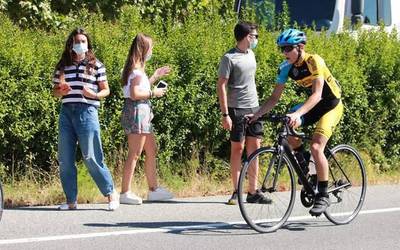 Laugarren sailkatu zen Eder Camino Lizarrako lasterketan