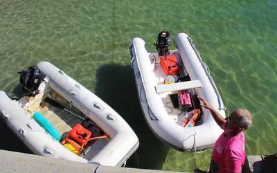 KAE1 ligako Getariako estropada, irudietan