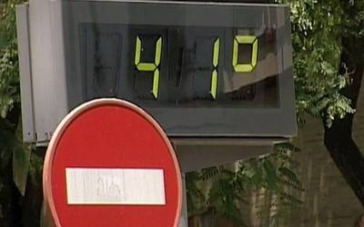 Nafarroako berorik handiena Beran egin zuen atzo: 41,4 ºC