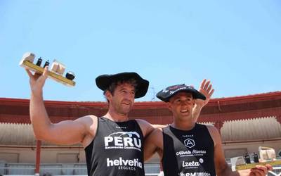 Izeta VI.a eta Arria V.a txapeldun Binakako Euskal Pentatloian