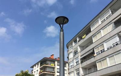 LED motako argiak jarriko ditu Udalak herriko faroletan