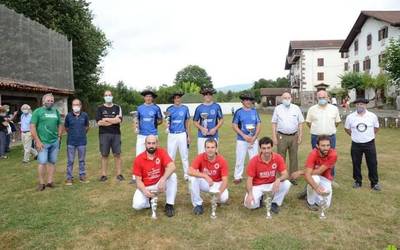 Arraioz Sagardia nagusitu da 2020ko Baztan-Errekako laxoa kopan