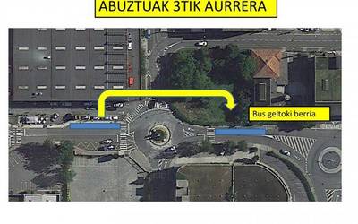 Amillagako autobus geltokiak gaurtik leku berria dauka