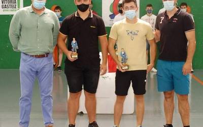 Markel Arriolabengoa Andra Mari Zuria txapelketako irabazle