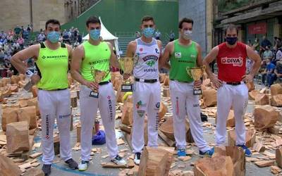 Jon Rekondok bosgarren egin du Urrezko Kopan