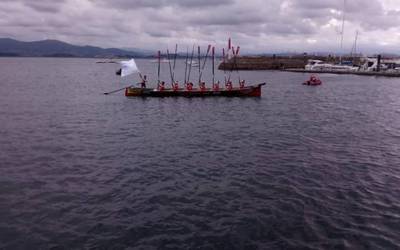 Bandera irabazi du Zumaiak Santanderren