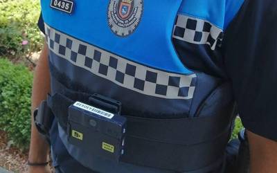 Kamerak eramanen dituzte soinean Iruñeko udaltzainek