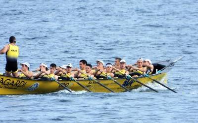 Bosgarren postuan sailkatu zen atzo Orio B ontzia