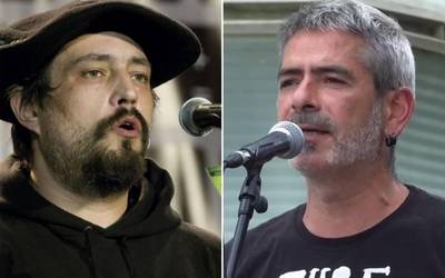 Silveira eta Iturriaga bertsolarien saioa ortziralean Lesakan