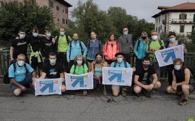 Presoen alde 1.056 kilometro egin dituzte Baztanen
