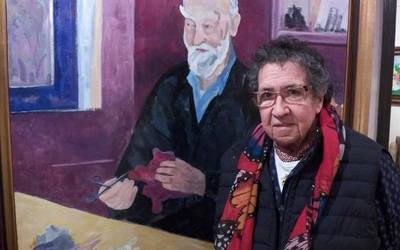 Ana Mari Marin margolari elizondoarra hil da, 87 urte zituela