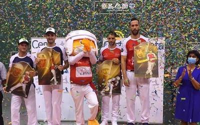 Grand Slama irabazi dute Olharanek eta Lopezek