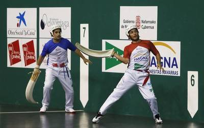 Larunbateko partida galduagatik, Uterga eta Otano Nafarroako erremonte torneoan lehenbiziko postuan daude