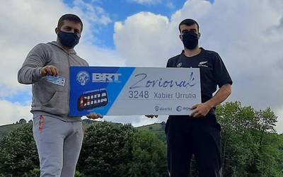Xabier Urrutia arraioztarrak irabazi du BRTren zozketa