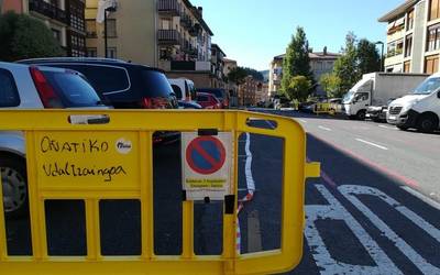 Gaurtik domekara ezingo da Ultzegin kalean aparkatu