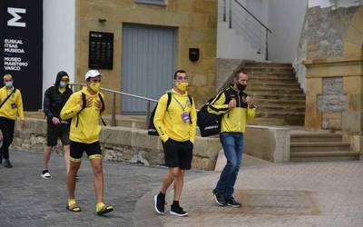 Mutilak ere Donostian dira, Kontxan lan bikaina egiteko prest