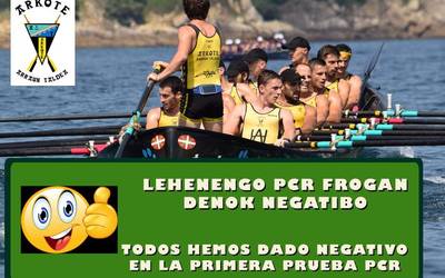 Arkotekoek negatibo eman dute lehenengo PCR probetan