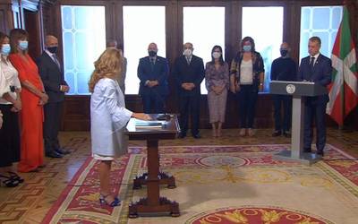 Jaurlaritza berriko sailburuek haien kargua hartu dute