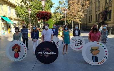 Ikastetxeetan Euskaraldia lantzeko material didaktikoa aurkeztu dute