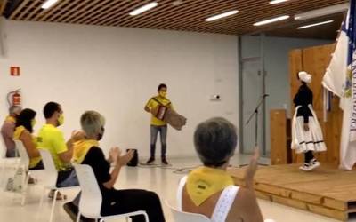 Udal ordezkarien omenaldia jaso zuen atzo Orio AEko emakumezkoen taldeak