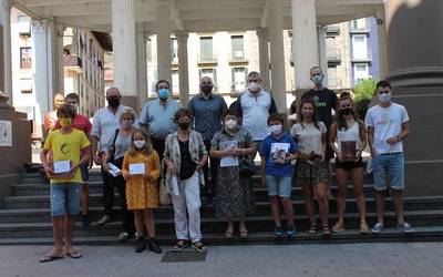 Amaiur Sukiak hirugarren saria jaso du Lazkao Txiki 29.bertsopaper lehiaketan