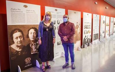 Uriz Pi ahizpen lana ezagutarazteko erakusketa bat zabaldu dute Planetarioan