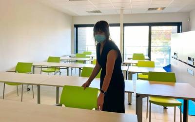 Derioko Udalak Kultur Birikako bost gela utzi dizkio Txorierri Institutuari, Batxilergoko 2. mailako ikasleek erabil ditzaten