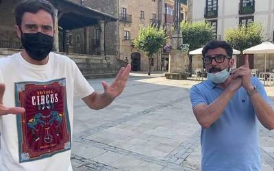 [BIDEOA] Elorriora ailegatu da 'Herri txiki, infernu handi' telebista saioa