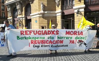 Moriako errefuxiatuak Europar Batasuneko herrialdeetan birkokatzeko exijitu du OEEk