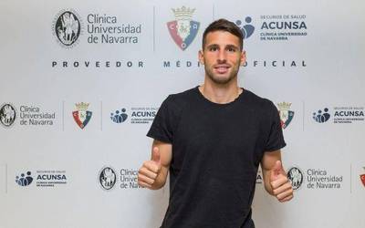 Calleri Osasunako jokalaria da dagoeneko