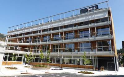 Mondragon Unibertsitateko Eskoriatzako campuseko eraikina inauguratuko dute gaur, egubakoitza