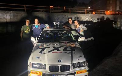 Asier Aldalur eta Jokin Agirre bigarren, Aramaioko XIX. Rallysprintean
