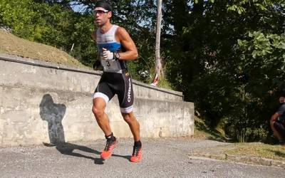 Jon Erguin eta Maria Gómez izan dira aurtengo Igartzako mendi duatloiko garaileak