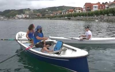 Bideoa: Goizeder Iturain eta Julian Amenabar 'Otola'-rekin egin du topo Felix Aizpuruak 'Tapa pala!'-ren zazpigarren atalean